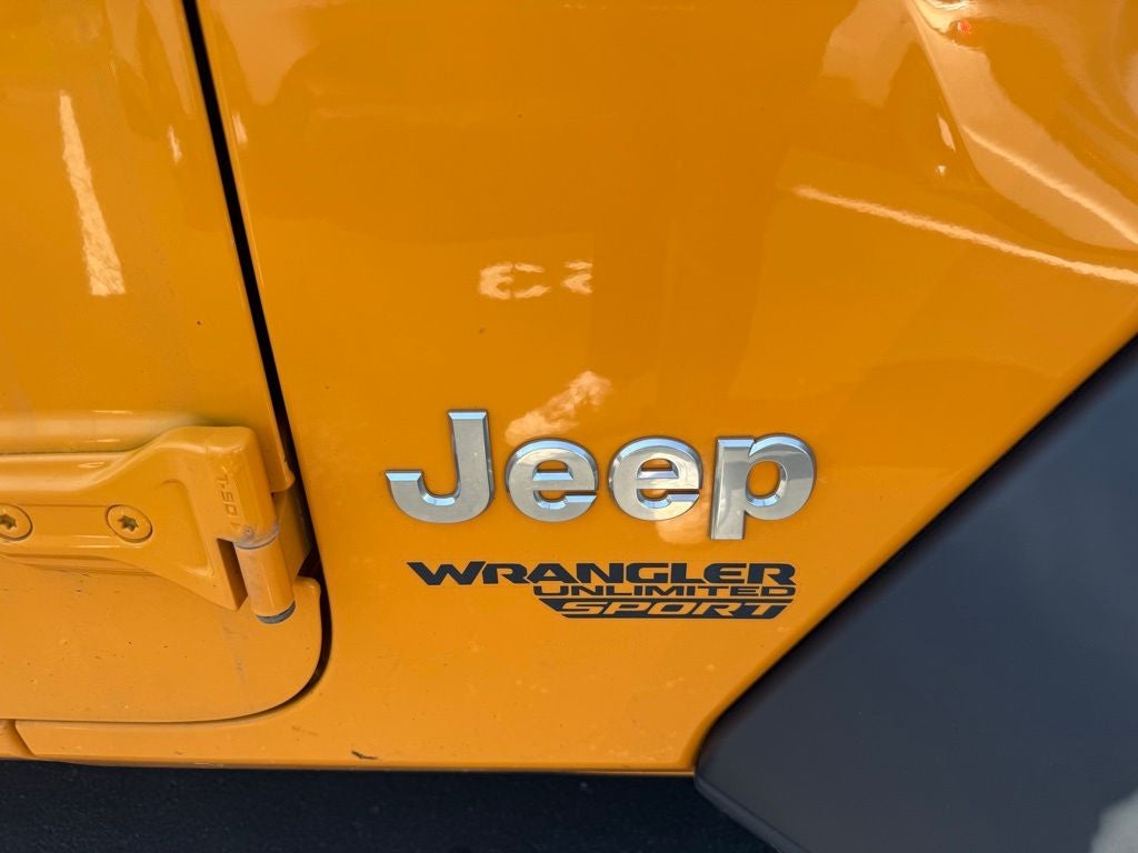 2018 Jeep Wrangler Unlimited Sport S 4WD