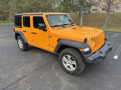 2018 Jeep Wrangler Unlimited Sport S 4WD