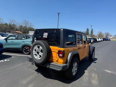 2018 Jeep Wrangler Unlimited Sport S 4WD