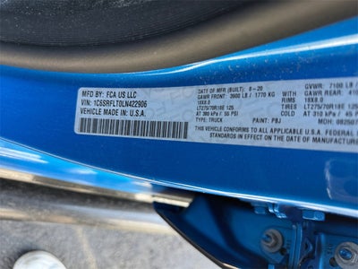 2020 RAM 1500 Rebel 4WD