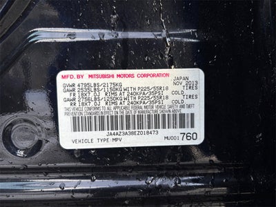 2014 Mitsubishi Outlander SE 4WD